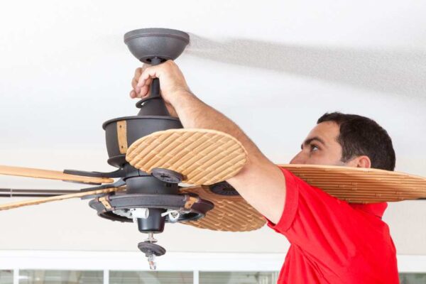How to Remove Ceiling Fan Light Cover with Friction Clips